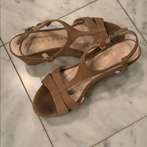 Sacha London platform wedged